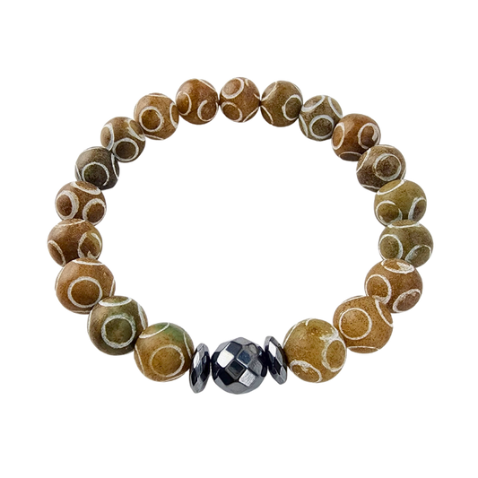 Geometric Patterned Jade