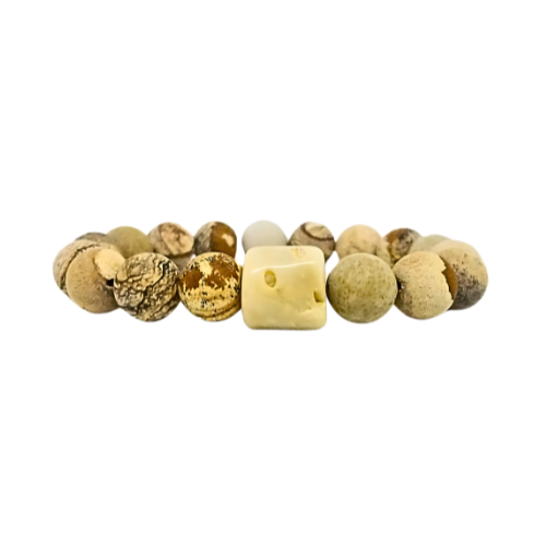 Earth’s Essence Landscape Jasper Bracelet