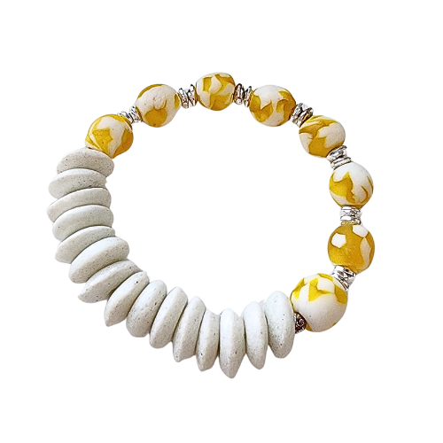 Fused Beauty Recycled Glass Bracelet