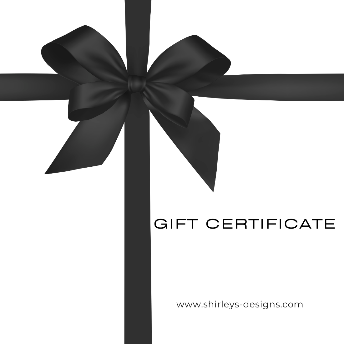 Gift Card Shirleys Designs Handcrafted Jewelry,