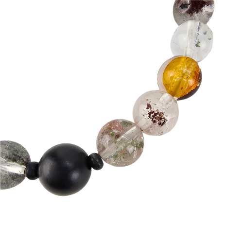 Clear Black Agate