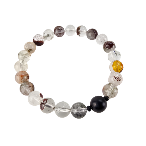 Clear Black Agate