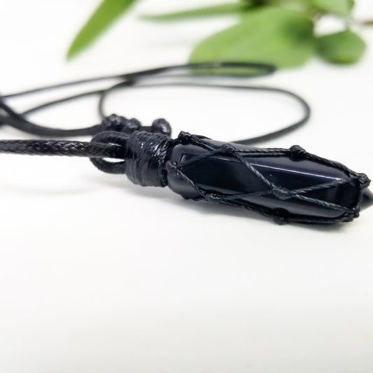 Precious & Raw Men's Drawstring Necklace
